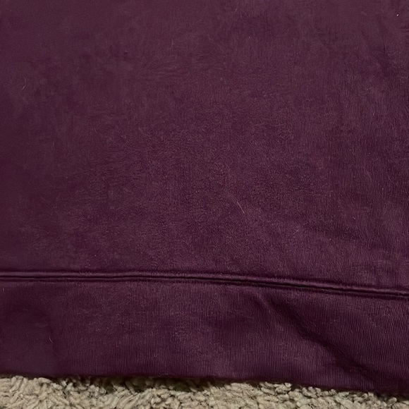 Pink Victoria Secret maroon hooded top with “Pink” sequin lettering Ladies Sz M - Picture 12 of 15